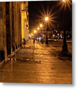 Havana Street Lights Metal Print