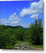 Heading Bear Mountain Connecticut On The Appalachian Trail Metal Print