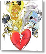 Heartbreak Metal Print