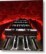 Hell's Mouth Metal Print