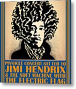Hendrix Pinnacle Concert Metal Print Hendrix Pinnacle Concert Metal Print