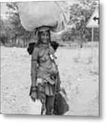 Himba Woman 3 Metal Print