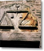 Historical Weigh- House Sign Metal Print