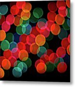 Holiday Lights Metal Print