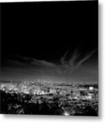 Hollywood From The Hills Metal Print