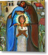 Holy Family Metal Print