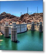 Hoover Dam - Arizona Metal Print