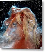 Horsehead Nebula With Horse Head Outer Space Image Metal Print