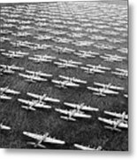 Hundreds Of B-29 Flying Fortresses Metal Print