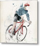 I Want To Ride My Bicycle Metal Print
