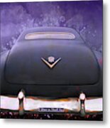I Want To Thrill You My 56 Caddy Will Chill You Metal Print