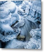 Ice Cathedral Metal Print