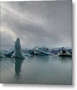 Ice Lagoon Metal Print