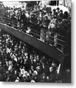 Immigrants On Deck Of The S. S. Prince Metal Print