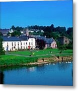 Inistioge Village And The River Nore Metal Print