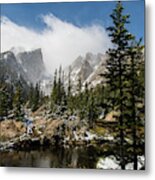 Into The Mountains Metal Print