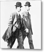 Inventors Orville And Wilbur Wright Metal Print