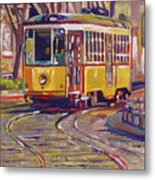 Italian Trolley Metal Print