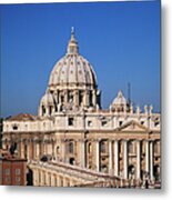 Italy, Rome, Vatican, St. Peters Metal Print