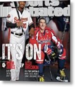 Its On Adam Jones And Alex Ovechkin Sports Illustrated Cover Metal Print