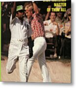Jack Nicklaus, 1972 Masters Sports Illustrated Cover Metal Print