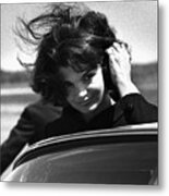 Jacqueline Kennedy At Hyannis, 1964 Metal Print