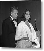 James Dean And Pier Angeli Metal Print