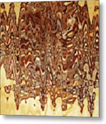 Janca Rusty Nuts Abstract Metal Print