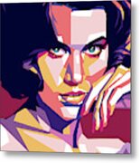 Jane Fonda Metal Print