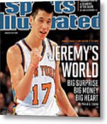 Jeremys World From Harvard To The Garden To Beijing Sports Illustrated Cover Metal Print