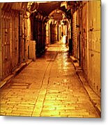 Jerusalem, A Ghost Town Metal Print