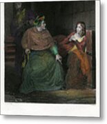 Joan Of Arc Examined By The Bishop Metal Print