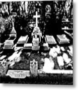 Johnny Mercer's Grave In Bonaventure Cemetery Metal Print