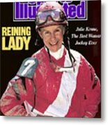 Julie Krone, Horse Racing Jockey Sports Illustrated Cover Metal Print