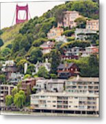 Just Over That Hill Metal Print