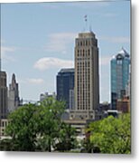 Kansas City View Metal Print