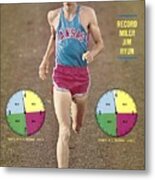 Kansas Jim Ryun Sports Illustrated Cover Metal Print