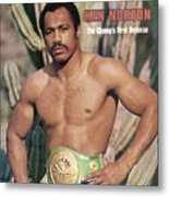 Ken Norton Sr, Heavyweight Boxing Sports Illustrated Cover Metal Print