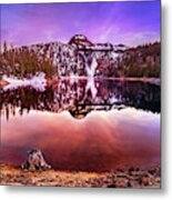 Kinney Reservoir Sunset Metal Print