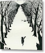 The Cat That Walked By Himself Metal Print