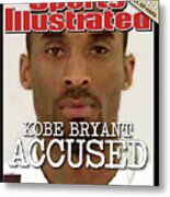 Kobe Bryant Accused Sports Illustrated Cover Metal Print