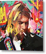 Kurt Cobain Ii Metal Print