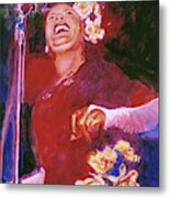 Lady Day - Billie Holliday Metal Print