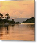 Lake Malawi Sunset Metal Print