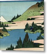 Lake Of Hakone In Sagami Province Metal Print