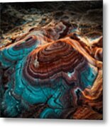 Landscape Of Mars Metal Print