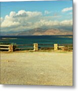 Landscape Of The Kato Nisi Beach In Elafonisos Island, Laconia, Greece Metal Print