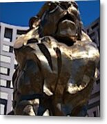 Las Vegas Grand Lion Metal Print