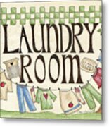 Laundry Room Metal Print