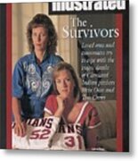 Laurie Crews And Patti Olin, Widows Of Boating Accident Sports Illustrated Cover Metal Print